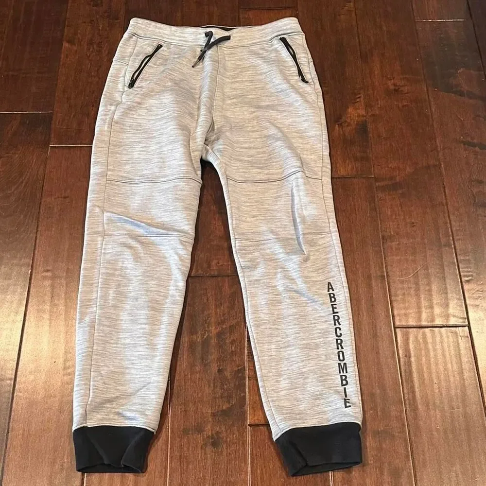 Abercrombie & Fitch kids Grey Joggers-tracksuits